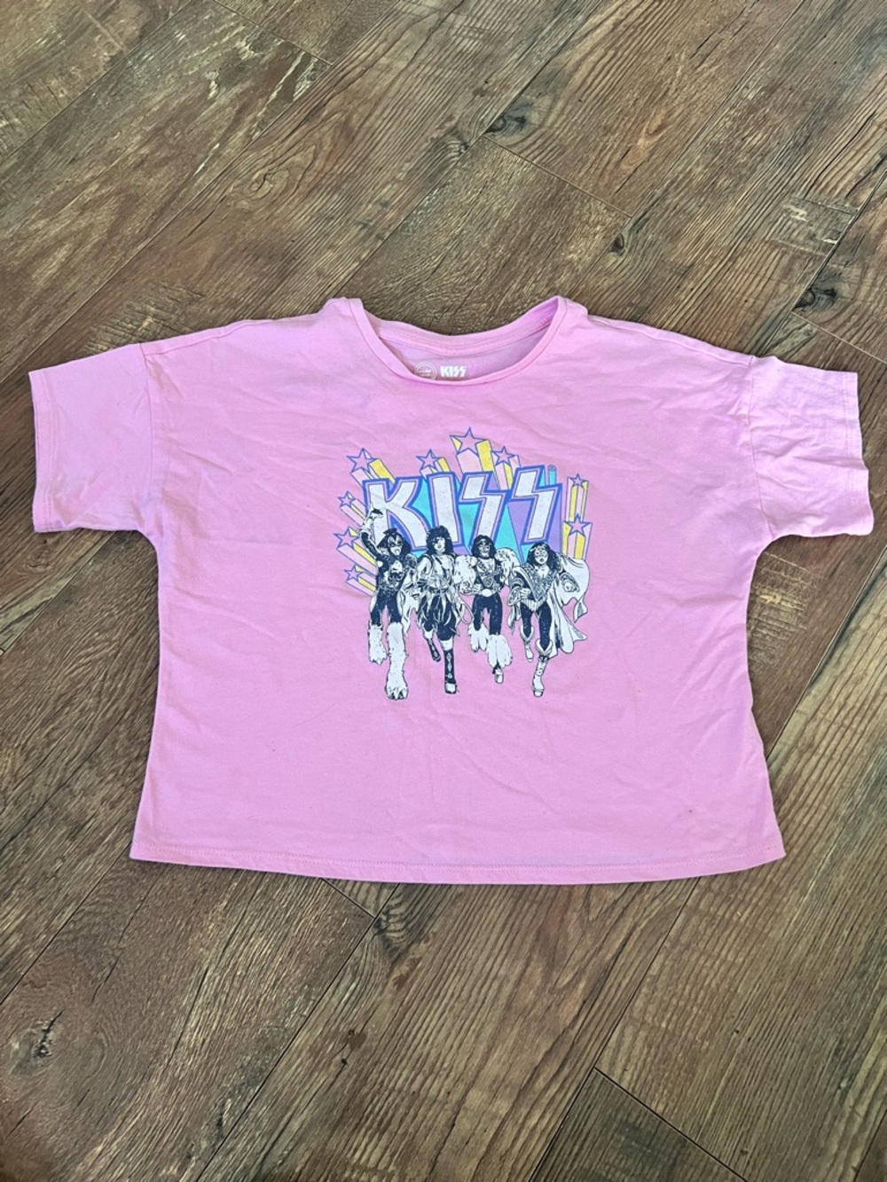 Pink Floyd Lavender Band Tee with Black Print - Picture 5 of 12